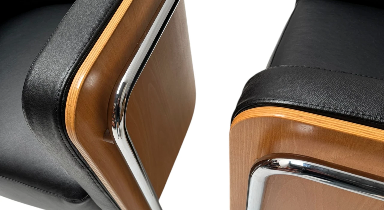 Bauhaus Style S3002 Club Tub Armchairs by Christoph Zschoke for Thonet, 2000s